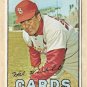 1967 Topps baseball card #324 (B) Hal Woodeshick VG St. Louis Cardinals