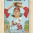 1967 Topps baseball card #356 Larry Jaster VG St. Louis Cardinals