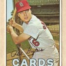 1967 Topps baseball card #304 Phil Gagliano EX (miscut) St. Louis Cardinals