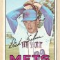1967 Topps baseball card #386 Dick Selma EX New York Mets
