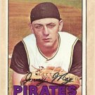 1967 Topps baseball card #379 Jerry May VG+ Pittsburgh Pirates