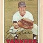 1967 Topps baseball card #375 (B) Jake Gibbs VG/EX New York Yankees