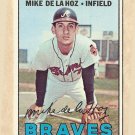 1967 Topps baseball card #372 Mike De La Hoz VG/EX Atlanta Braves
