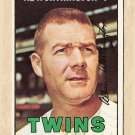 1967 Topps baseball card #399 Al Worthington EX/NM Minnesota Twins