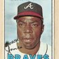 1967 Topps baseball card #435 Mack Jones EX Atlanta Braves