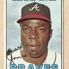 1967 Topps baseball card #435 (B) Mack Jones NM Atlanta Braves