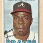 1967 Topps baseball card #435 (B) Mack Jones NM Atlanta Braves