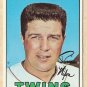 1967 Topps baseball card #446 Russ Nixon EX Minnesota twins