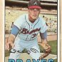 1967 Topps baseball card #456 Phil Niekro EX Atlanta Braves