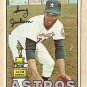 1967 Topps baseball card #415 Sonny Jackson EX Houston Astros