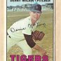 1967 Topps baseball card #420 Denny McLain EX Detroit Tigers