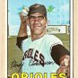 1967 Topps baseball card #457 Andy Etchebarren EX Baltimore Orioles