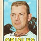 1967 Topps baseball card #434 Eddie Fisher EX Baltimore orioles