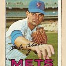 1967 Topps baseball card #537 Chuck Estrada EX New York Mets