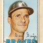 1967 Topps baseball card #566 Gary Geiger VG Atlanta Braves