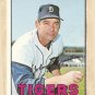 1967 Topps baseball card #588 Johnny Klippstein NM Detroit Tigers