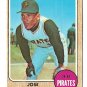 1968 Topps baseball card #482 (B) Jose Pagan EX Pittsburgh Pirates