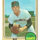 1968 Topps baseball card #494 Ray Sadecki - poor condition San Francisco Giants