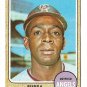 1968 Topps baseball card #216 Bubba Morton VG (light crease) California Angels