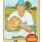 1968 Topps baseball card #281 Jim Campanis VG (light crease) Los Angeles Dodgers