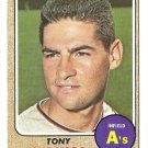 1968 Topps baseball card #571 (B) Tony LaRussa EX Oakland A's