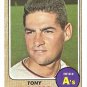 1968 Topps baseball card #571 (B) Tony LaRussa EX Oakland A's