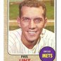 1968 Topps baseball card #594 (B) Phil Linz EX/NM New York Mets