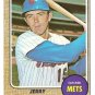 1968 Topps baseball card #582 (B) Jerry Grote NM New York Mets
