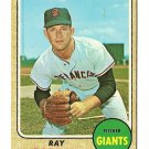 1968 Topps baseball card #494 (B) Ray Sadecki EX/NM San Francisco Giants
