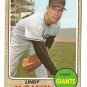 1968 Topps baseball card #545 (B) Lindy McDaniel EX+ San Francisco Giants
