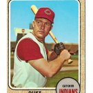 1968 Topps baseball card #508 Duke Sims NM Cleveland Indians