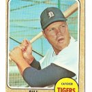 1968 Topps baseball card #470 Bill Freehan VG (miscut) Detroit Tigers