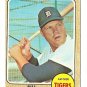 1968 Topps baseball card #470 Bill Freehan VG (miscut) Detroit Tigers