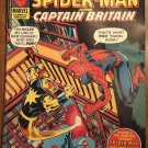 Super Spider-Man & Captain Britain #251 comic book magazine, British reprints of American comics