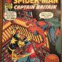 Super Spider-Man & Captain Britain #251 comic book magazine, British reprints of American comics
