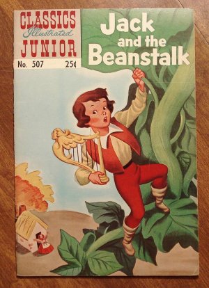 Classics Illustrated Junior (jr.): Jack & the Beanstalk comic book, VG, 1969