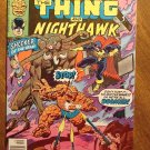 Marvel Two-In-One #34 The Thing & Nighthawk comic book - Marvel comics
