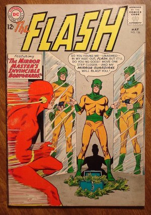 The Flash #136 (1963) comic book, DC Comics, VG condition, Mirror Master