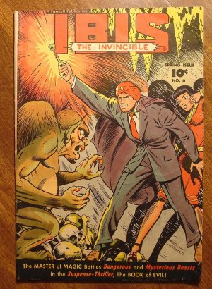 Ibis the Invincible #6 1948 comic book, VG condition, Fawcett Comics