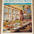 Architectural Digest Magazine - January 1996 Sting, private homes in Europe, castles, French Riviera