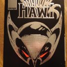 Shadowhawk #1 comic book - silver foil embossed cover, w/ coupon! - Image comics