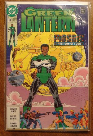 Green Lantern #14 (1990's series) comic book - DC Comics