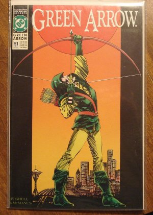 Green Arrow #51 comic book, DC Comics