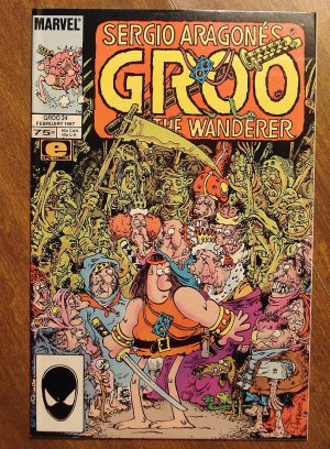 Groo The Wanderer #24 comic book, Marvel Comics, Sergio Aragones