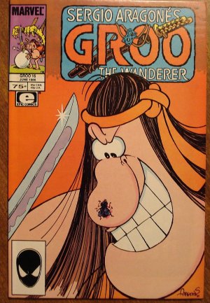 Groo The Wanderer #16 comic book, Marvel Comics, Sergio Aragones