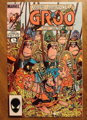 Groo The Wanderer #8 comic book, Marvel Comics, Sergio Aragones