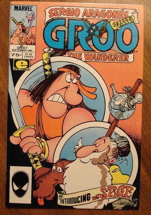 Groo The Wanderer #7 comic book, Marvel Comics, Sergio Aragones