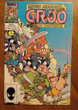 Groo The Wanderer #6 comic book, Marvel Comics, Sergio Aragones