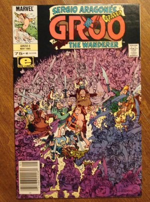 Groo The Wanderer #3 comic book, Marvel Comics, Sergio Aragones