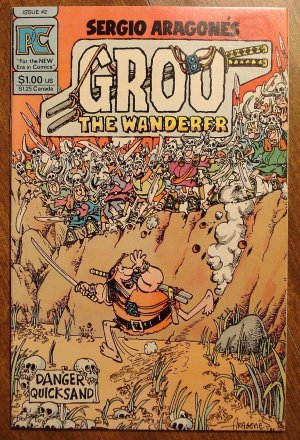 Groo The Wanderer #2 comic book, Pacific Comics, Sergio Aragones